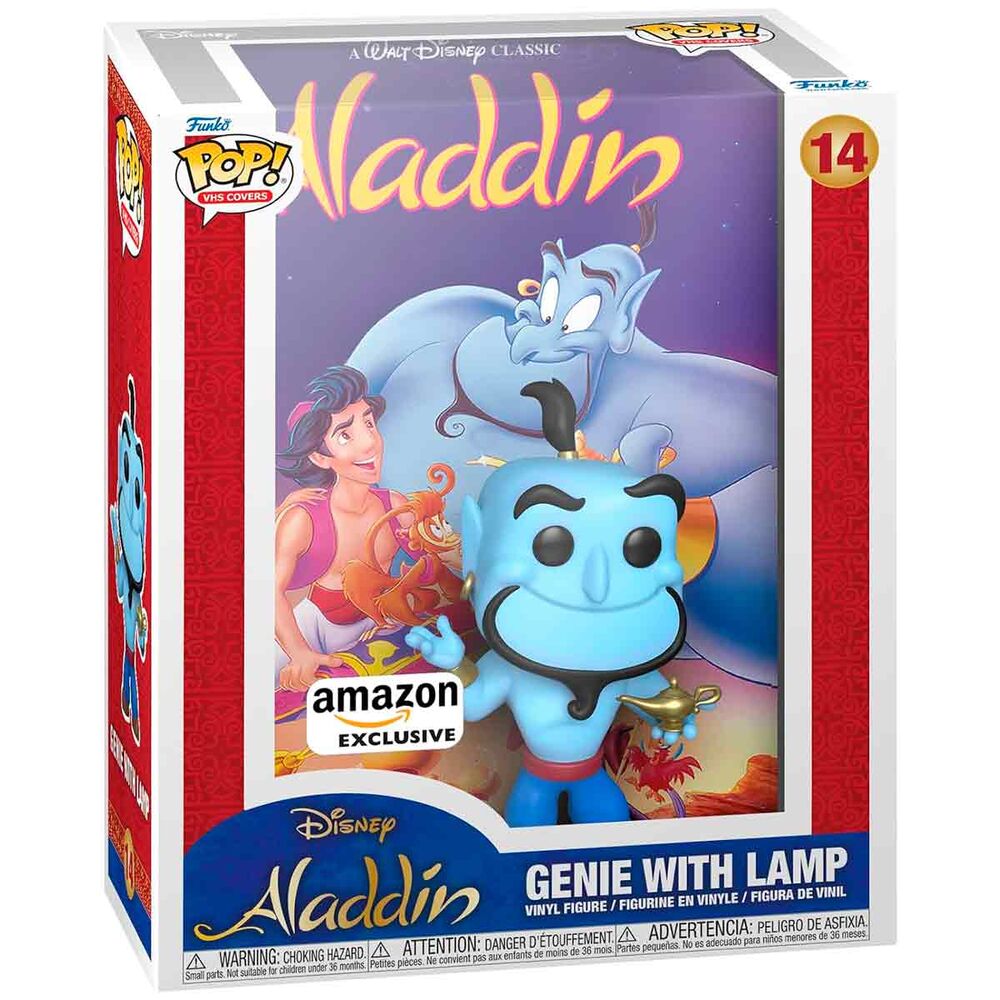 Imagen 1 - Figura Pop Cover Vhs Disney Aladdin Exclusive