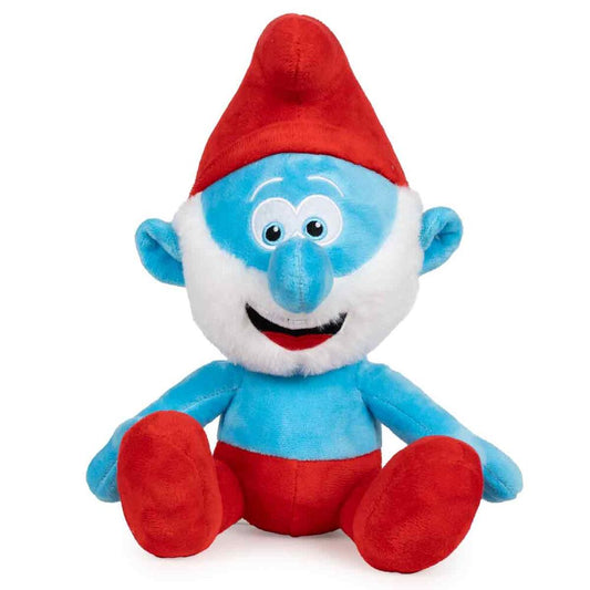 Imagen de Peluche Papa Pitufo Los Pitufos 26Cm parte de nuestra colección en Espadas y más, sitio oficial.