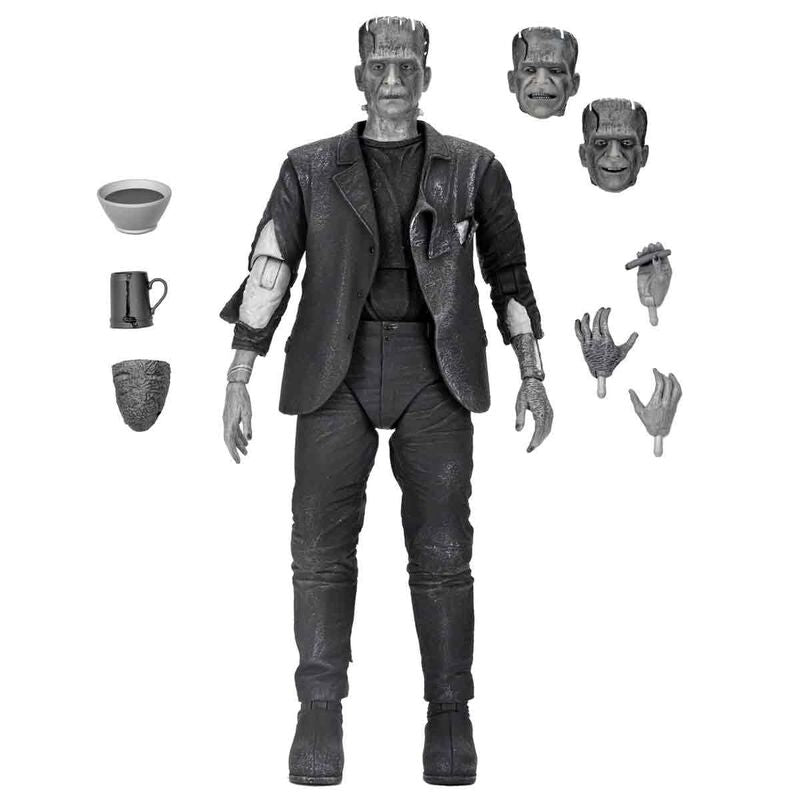 Imagen 1 - Figura Ultimate Bride Of Frankensteins Monster B&#38;w Version The Bride Of Frankenstein Universal Monsters 18Cm