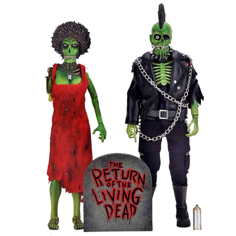 Imagen 1 - Set 2 Figuras Trash & Suicide The Return Of The Living Dead 20Cm