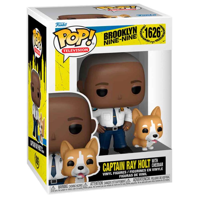 Imagen 1 - Figura Pop Brooklyn Nine-nine  Captain Holt With Cheddar