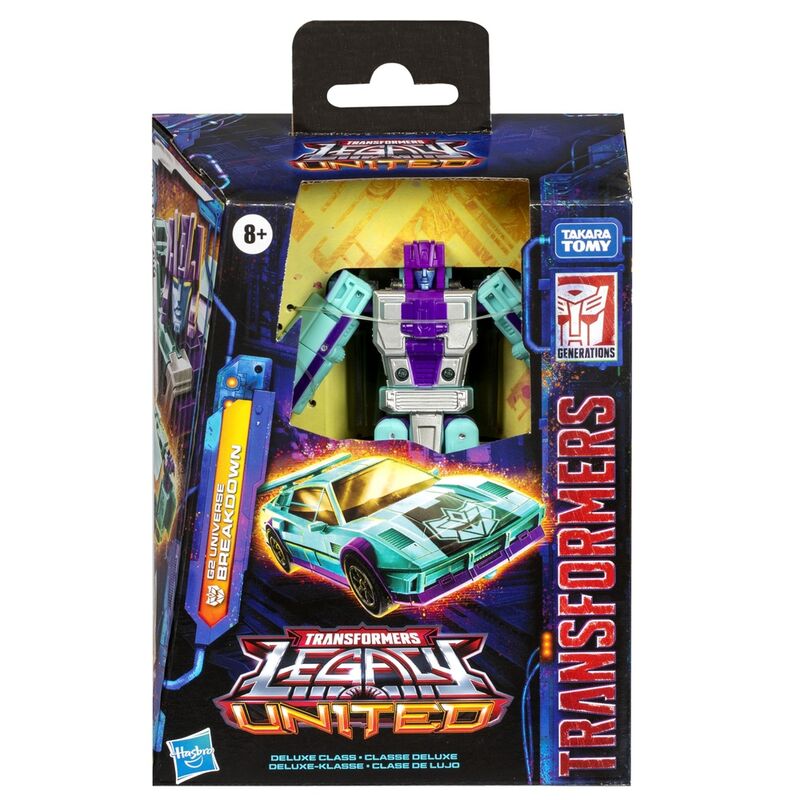 Imagen 1 - Figura Deluxe G2 Universe Breakdown Transformers Legacy United 14Cm