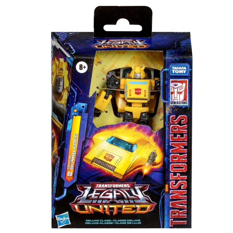 Imagen 1 - Figura Deluxe Origin Blumblebee Transformers Legacy United 14Cm