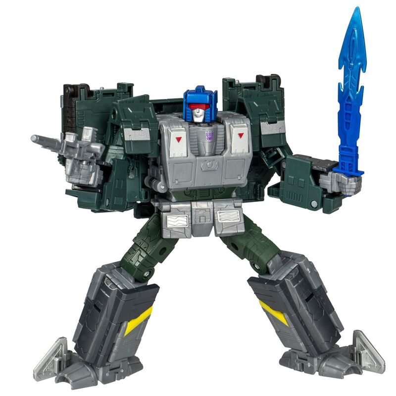 Imagen de Figura Deluxe Overcharge Transformers Legacy United 19Cm parte de nuestra colección en Espadas y más, sitio oficial.