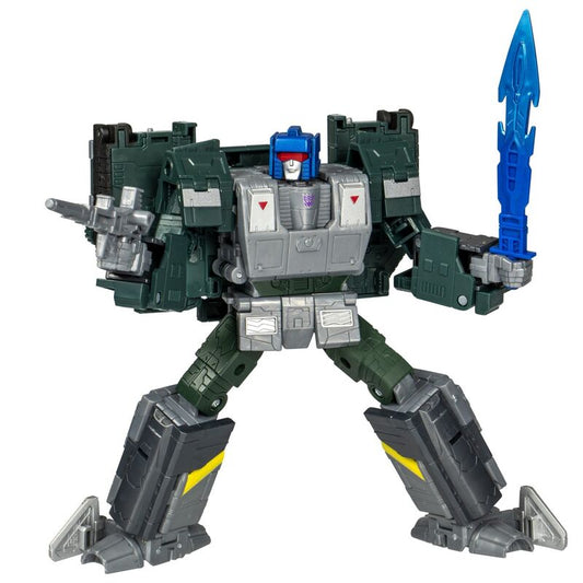 Imagen de Figura Deluxe Overcharge Transformers Legacy United 19Cm parte de nuestra colección en Espadas y más, sitio oficial.