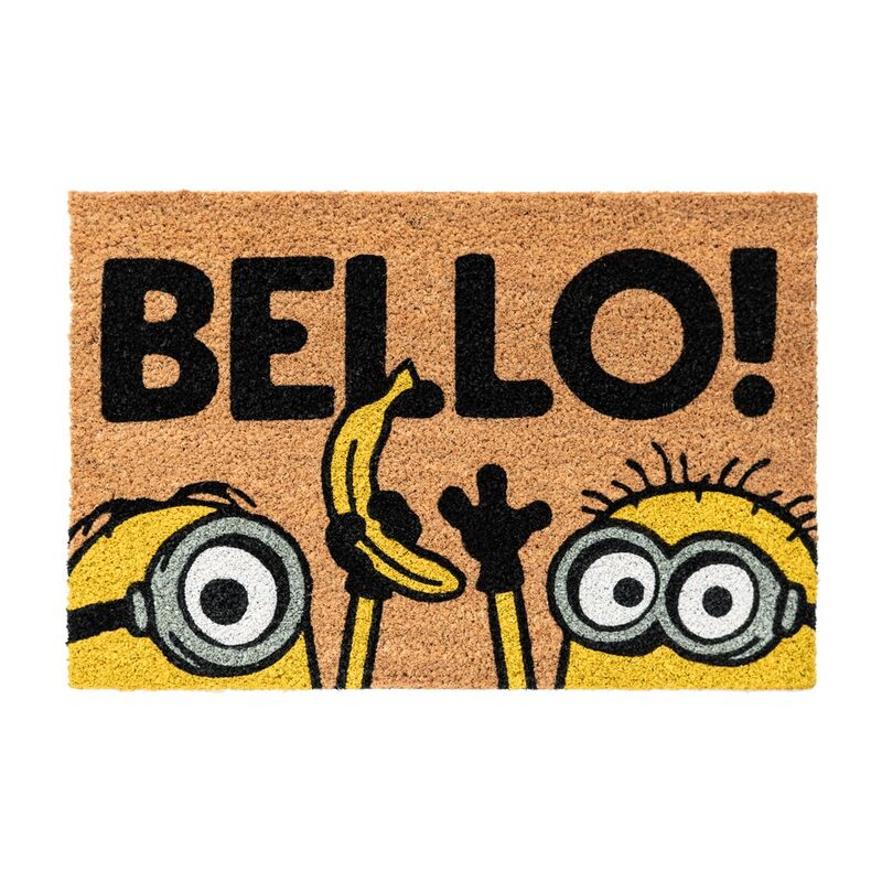 Imagen de Felpudo Bello Minions parte de nuestra colección en Espadas y más, sitio oficial.