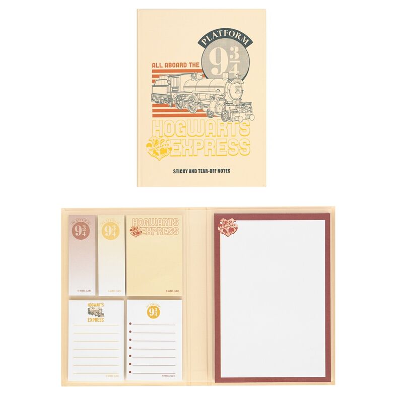 Imagen 1 - Cuaderno Notas Adhesivas Plataforma 9 3/4 Harry Potter