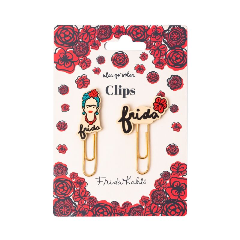 Imagen 1 - Set 2 Clips Frida Kahlo