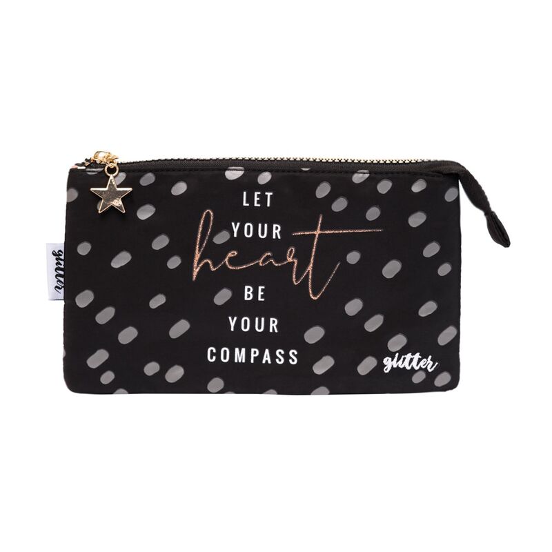 Imagen 1 - Portatodo Let Your Heart Be Your Compass Glitter Triple