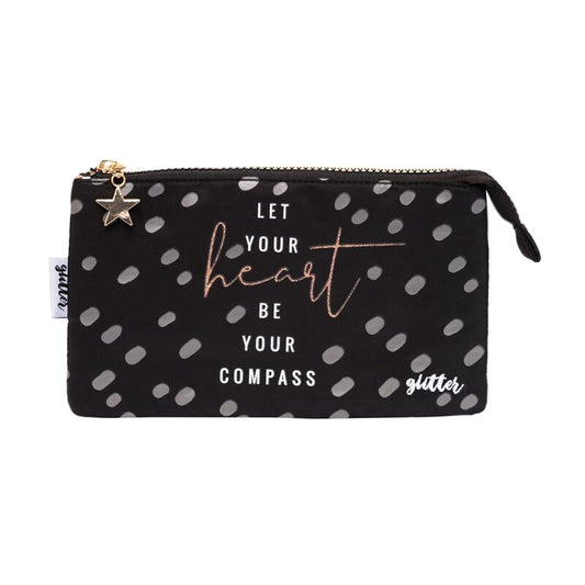 Imagen 1 - Portatodo Let Your Heart Be Your Compass Glitter Triple
