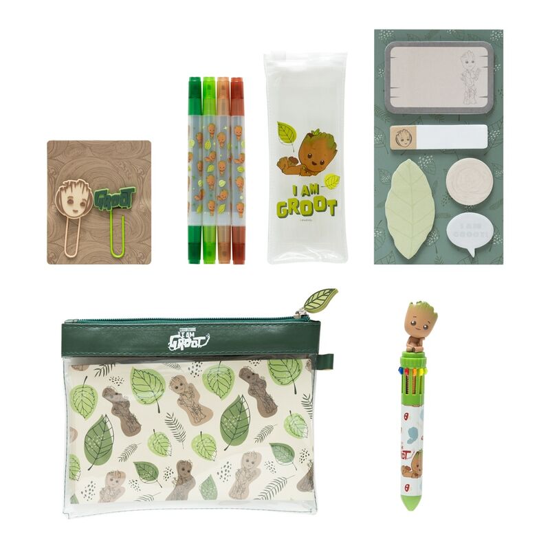 Imagen 1 - Set Papeleria I Am Groot Marvel
