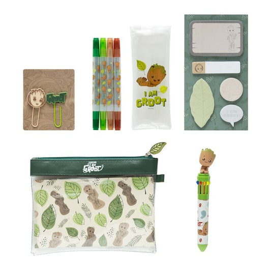 Imagen 1 - Set Papeleria I Am Groot Marvel