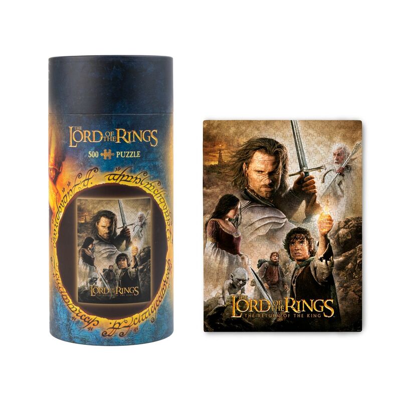 Imagen de Puzzle El Retorno Del Rey El Señor De Los Anillos 500Pzs parte de nuestra colección en Espadas y más, sitio oficial.