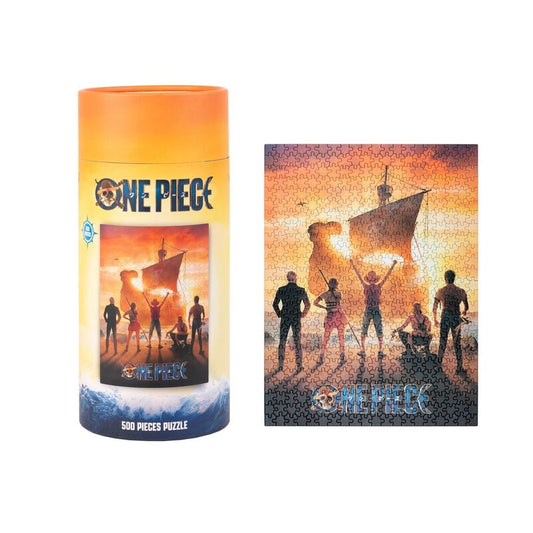 Imagen de Puzzle Straw Hat Pirates One Piece 500Pzs parte de nuestra colección en Espadas y más, sitio oficial.