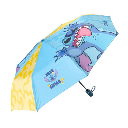 Imagen 1 - Paraguas Plegable Automatico Stitch Disney