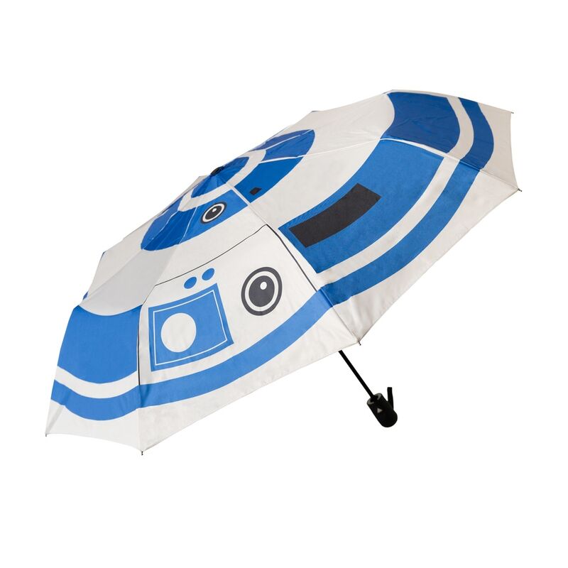 Imagen 1 - Paraguas Plegable Automatico R2d2 Star Wars