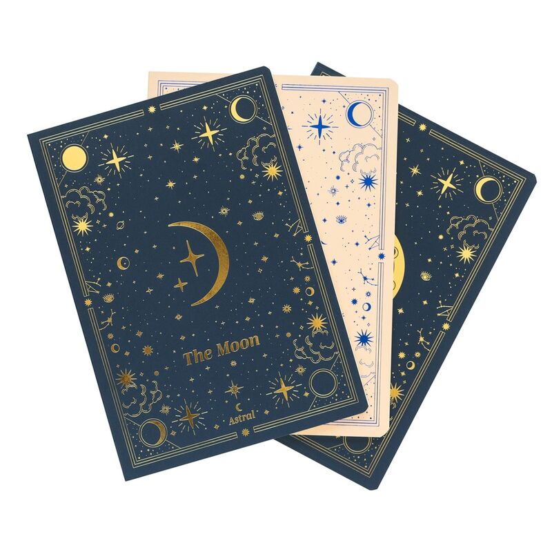 Imagen 1 - Set 3 Cuadernos A5 Astral