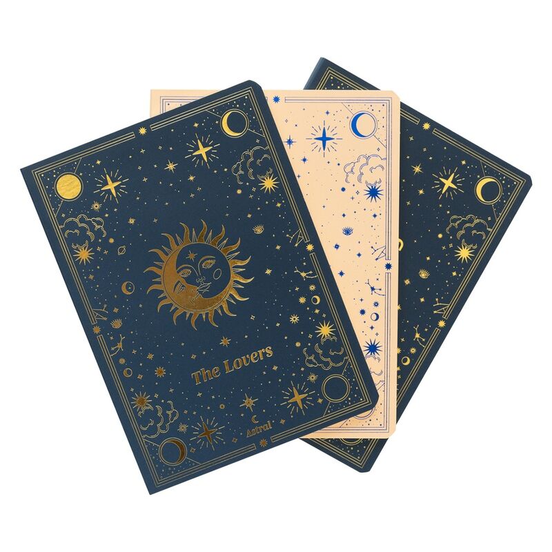 Imagen 1 - Set 3 Cuadernos A6 Astral