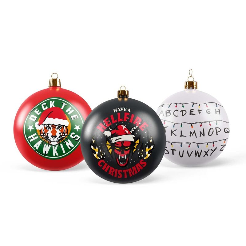 Imagen 1 - Set 3 Adornos Navidad Stranger Things
