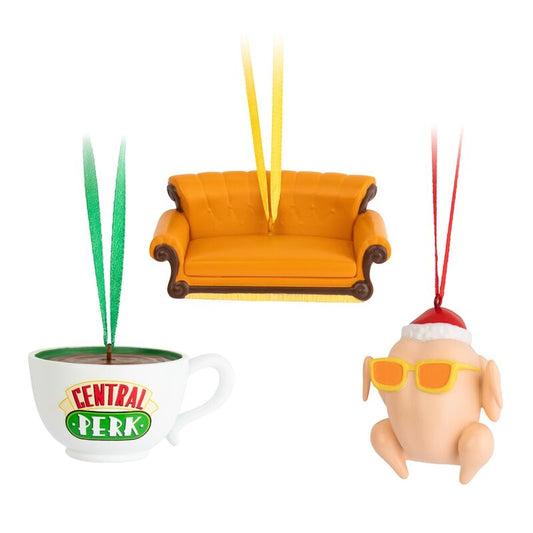 Imagen 1 - Set 3 Adornos Navidad Friends