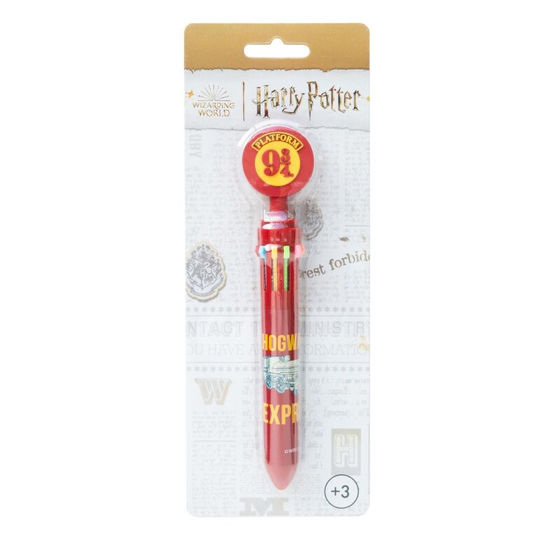 Imagen 2 - Boligrafo 3D 10 Colores Anden 9 3/4 Harry Potter