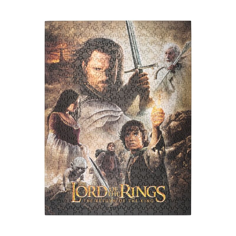 Imagen de Puzzle El Retorno Del Rey El Señor De Los Anillos 500Pzs parte de nuestra colección en Espadas y más, sitio oficial.