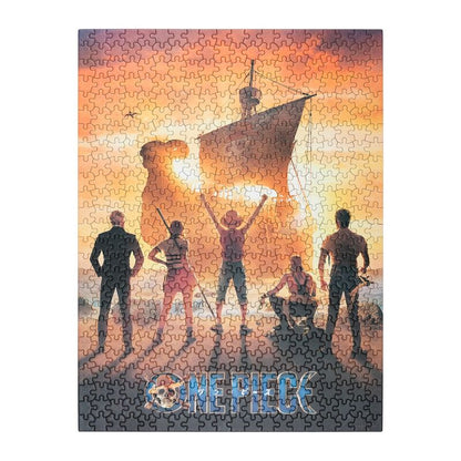 Imagen de Puzzle Straw Hat Pirates One Piece 500Pzs parte de nuestra colección en Espadas y más, sitio oficial.