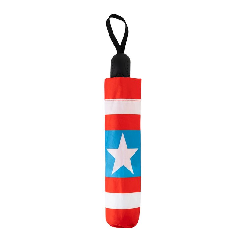 Imagen 2 - Paraguas Plegable Automatico Capitan America Marvel