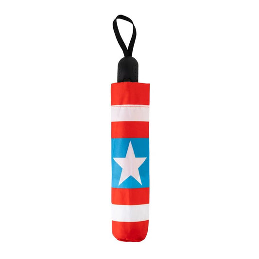 Imagen 2 - Paraguas Plegable Automatico Capitan America Marvel