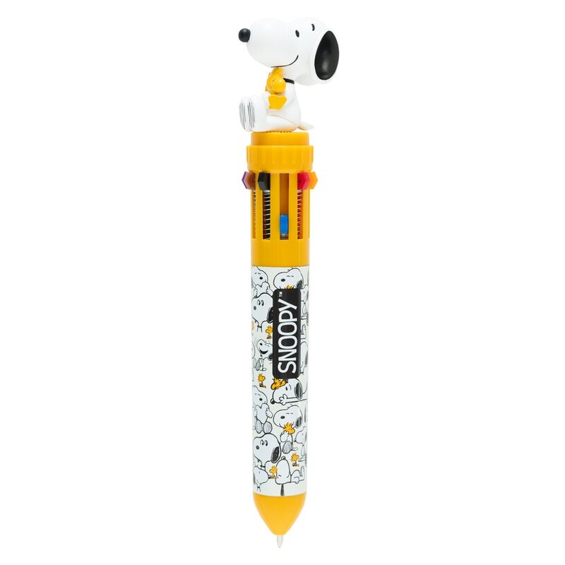 Imagen 3 - Boligrafo 3D 10 Colores Lazy Days Snoopy