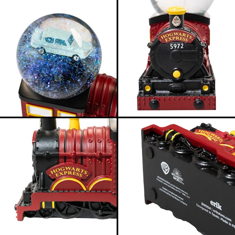 Imagen de Bola De Nieve Hogwarts Express Harry Potter parte de nuestra colección en Espadas y más, sitio oficial.