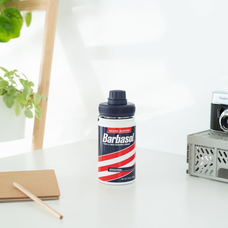 Imagen de Botella Acero Inoxidable Barbasol Jurassic Park 380Ml parte de nuestra colección en Espadas y más, sitio oficial.