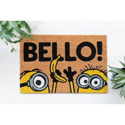 Imagen de Felpudo Bello Minions parte de nuestra colección en Espadas y más, sitio oficial.