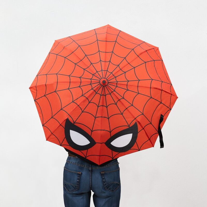 Imagen 3 - Paraguas Plegable Automatico Spiderman Marvel