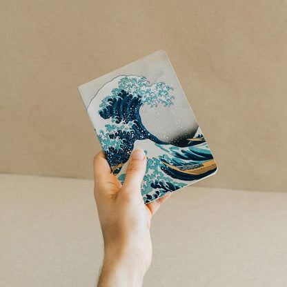 Imagen 3 - Set 3 Cuadernos A6 La Gran Ola De Kanagawa Hokusai