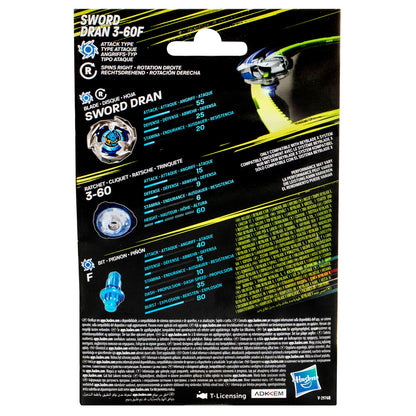 Imagen de Juego Sword Dran 3-60F Beybladex parte de nuestra colección en Espadas y más, sitio oficial.