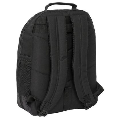 Imagen 2 - Mochila Black Fc Barcelona 42Cm Adaptable