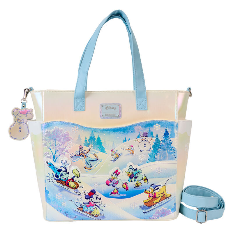 Imagen 1 de Bolso Mochila Winter Wonderland Mickey And Friends Disney Loungefly