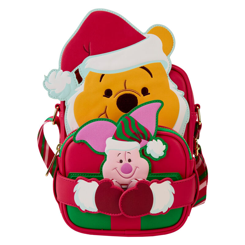Imagen 1 - Bolso Bandolera Santa Pooh Winnie The Pooh Disney Loungefly