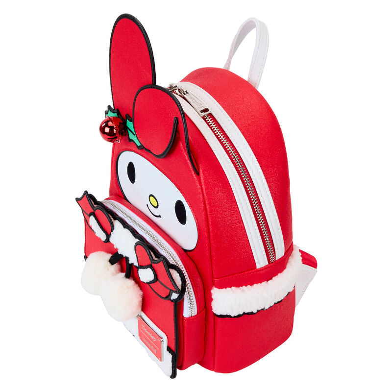 Imagen 2 de Mochila Winter My Melody Sanrio Loungefly 26Cm