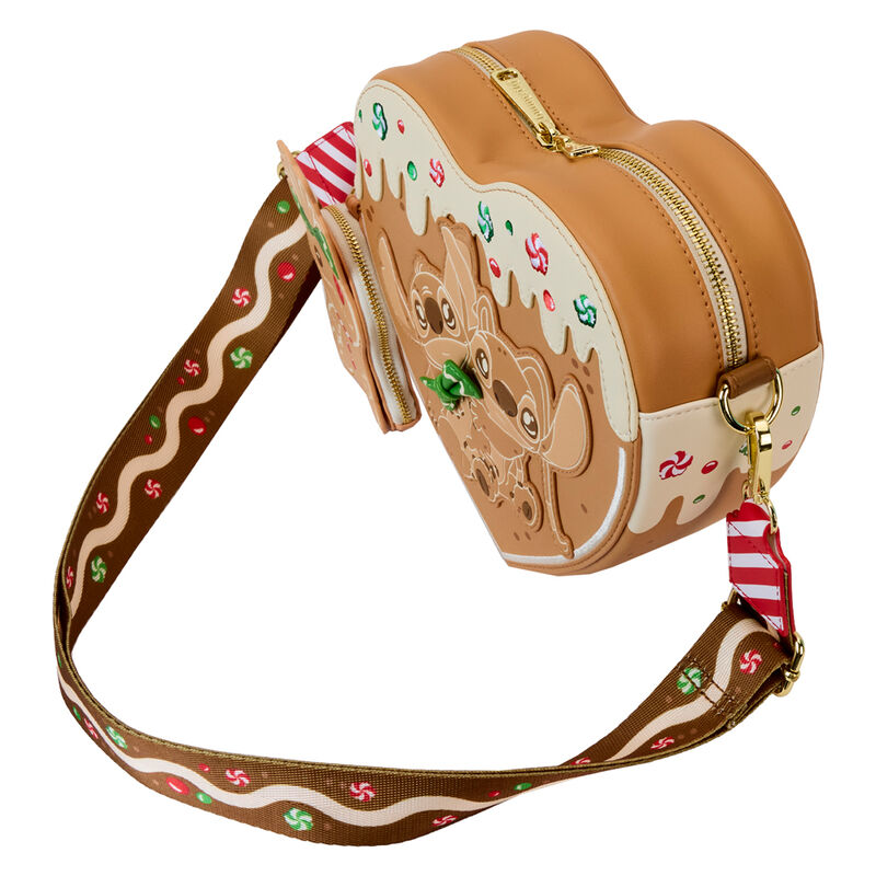 Imagen 2 de Bolso Bandolera Gingerbread Stitch Disney Loungefly