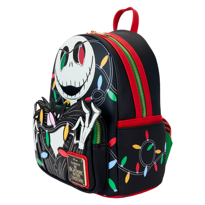 Imagen 2 de Mochila Smiling Jack Pesadilla Antes De Navidad Disney Loungefly