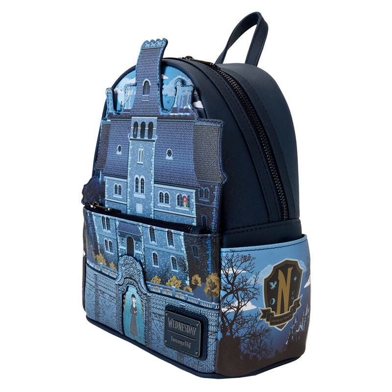 Imagen 2 de Mochila Nevermore Academy Miercoles Loungefly