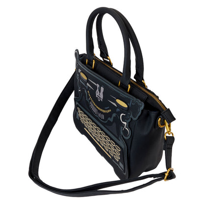 Imagen de Bolso Bandolera Typewriter Miercoles Loungefly parte de nuestra colección en Espadas y más, sitio oficial.
