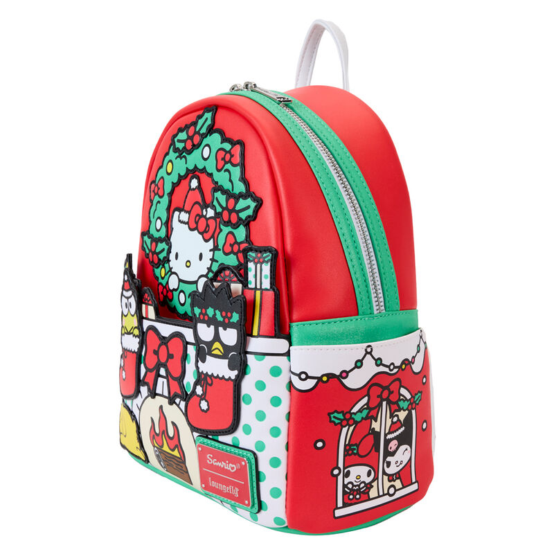 Imagen 3 de Mochila Christmas Hello Kitty Sanrio Loungefly 26Cm