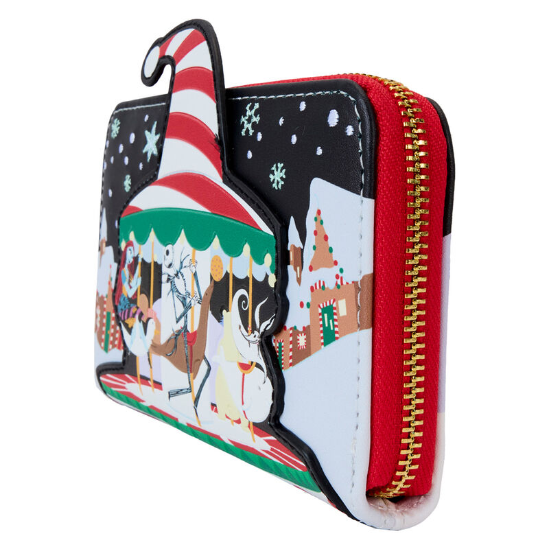 Imagen 3 de Cartera Journey To Christmas Town Pesadilla Antes De Navidad Disney Loungefly