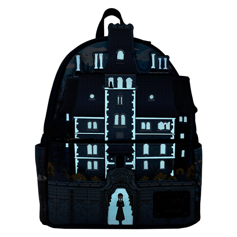 Imagen 3 de Mochila Nevermore Academy Miercoles Loungefly