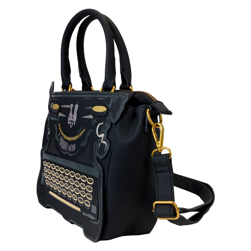 Imagen de Bolso Bandolera Typewriter Miercoles Loungefly parte de nuestra colección en Espadas y más, sitio oficial.