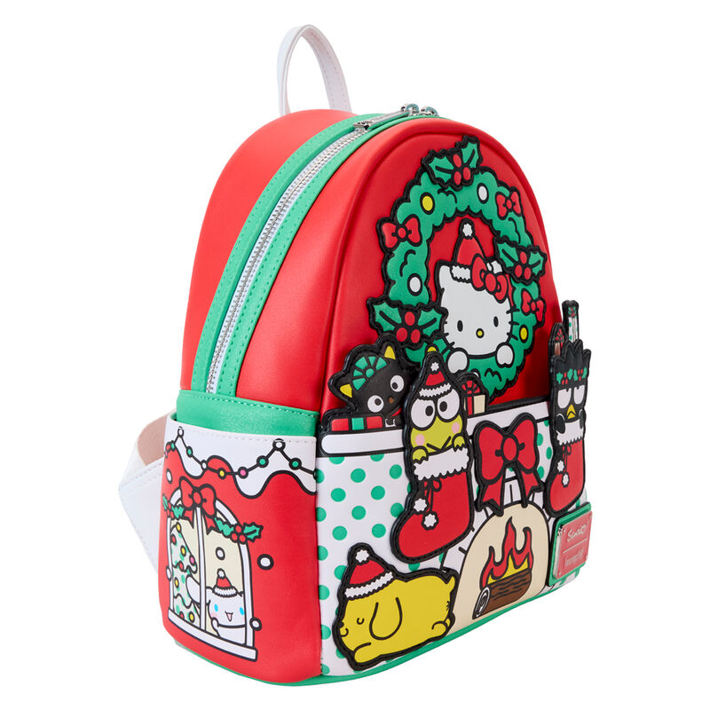 Imagen 4 de Mochila Christmas Hello Kitty Sanrio Loungefly 26Cm