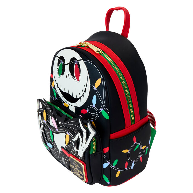 Imagen 4 de Mochila Smiling Jack Pesadilla Antes De Navidad Disney Loungefly